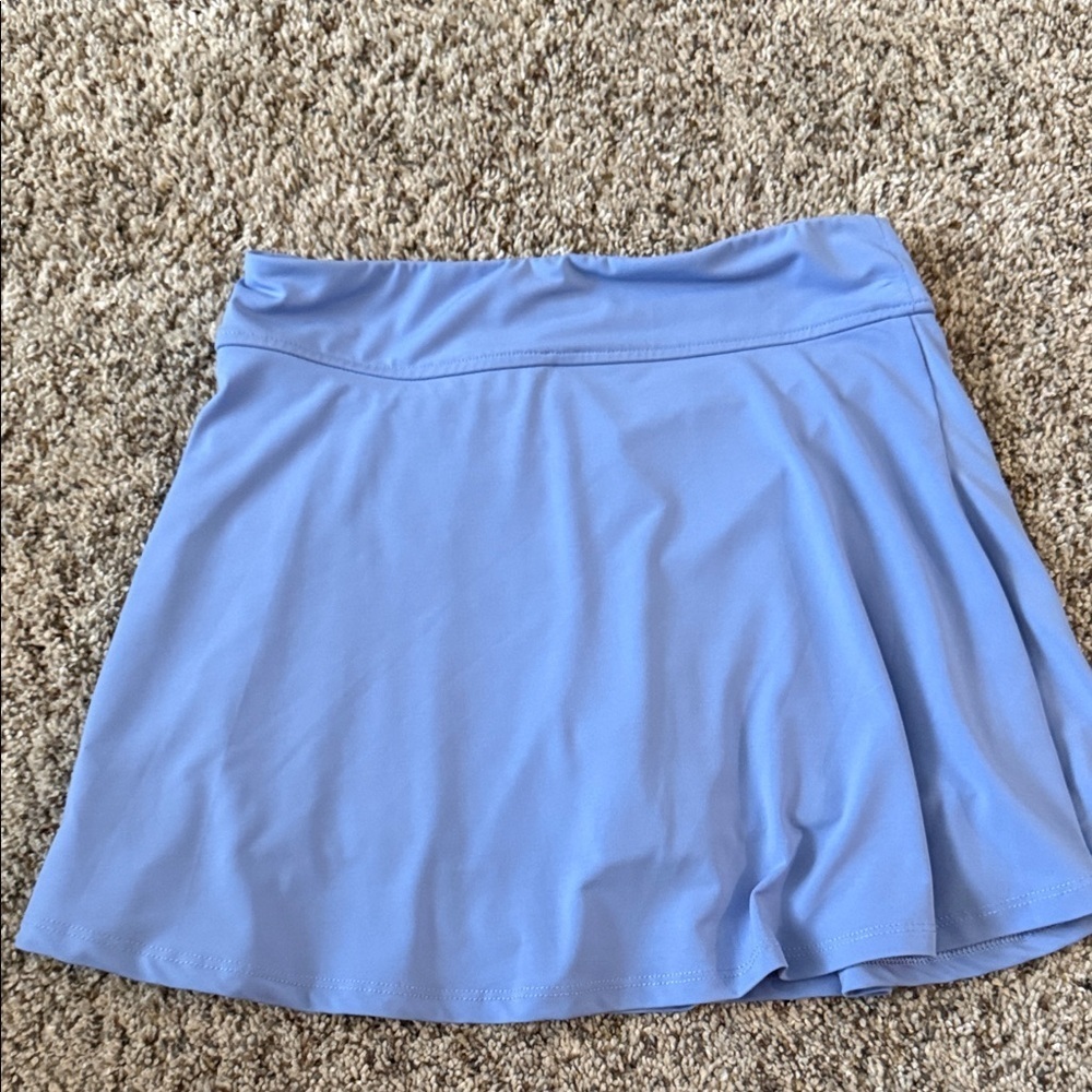 Art Class Sky Blue Kids Skirt - Picture 2 of 4